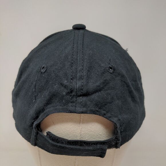 Unbranded Men's Strapback Hat Black Green OSFM Embroidered Clover Logo - Picture 5 of 7